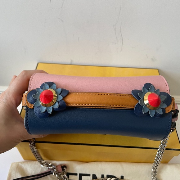 SOLD Fendi Flowerland Double Baguette Bag Micro - Picture 6 of 13